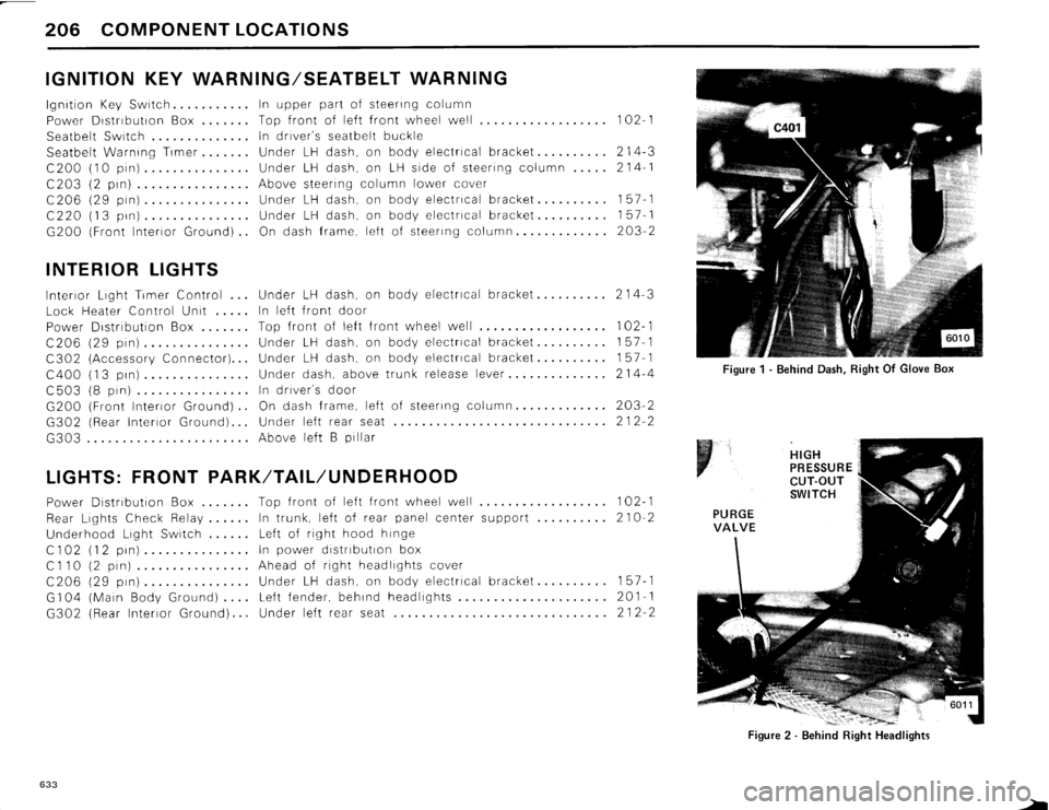 BMW 633csi 1984 E24 Electrical Troubleshooting Manual 