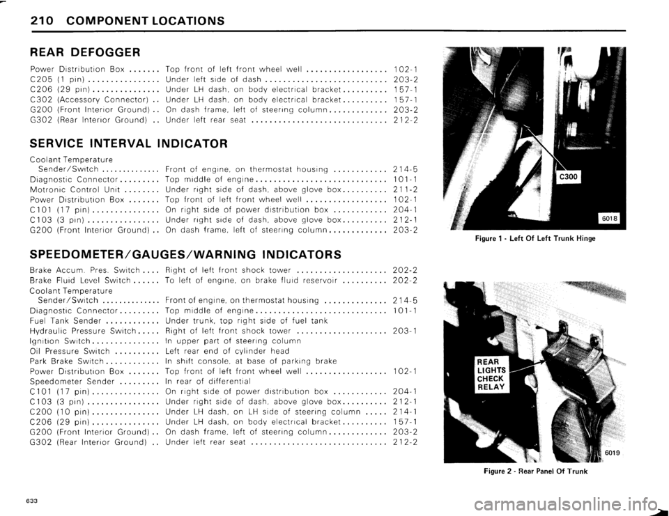 BMW 633csi 1984 E24 Electrical Troubleshooting Manual 