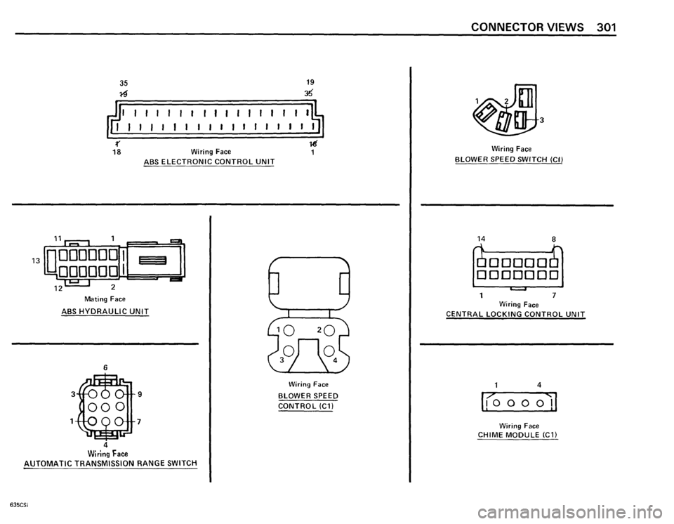 BMW 635csi 1985 E24 Electrical Troubleshooting Manual 