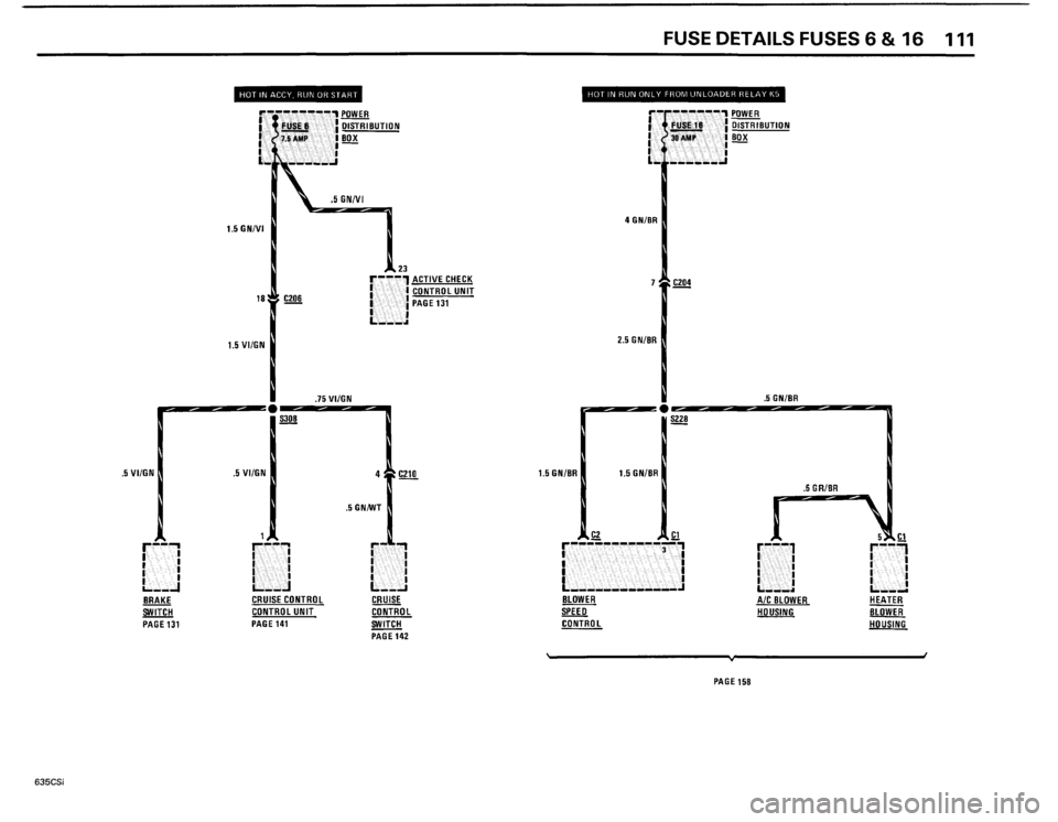 BMW 635csi 1985 E24 Electrical Troubleshooting Manual 