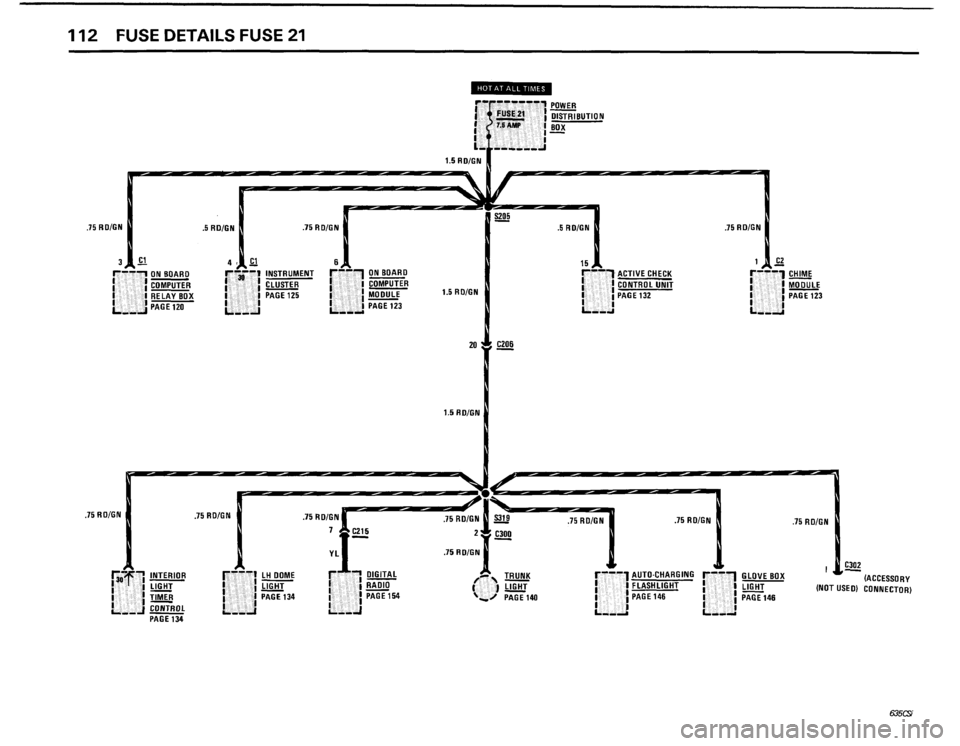 BMW 635csi 1985 E24 Electrical Troubleshooting Manual 