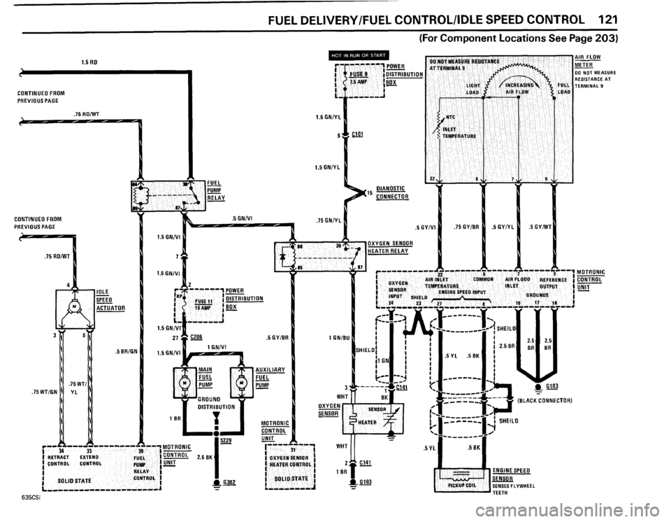 BMW 635csi 1985 E24 Electrical Troubleshooting Manual 