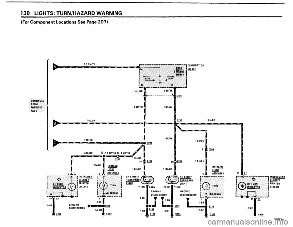 BMW 635csi 1985 E24 Electrical Troubleshooting Manual 