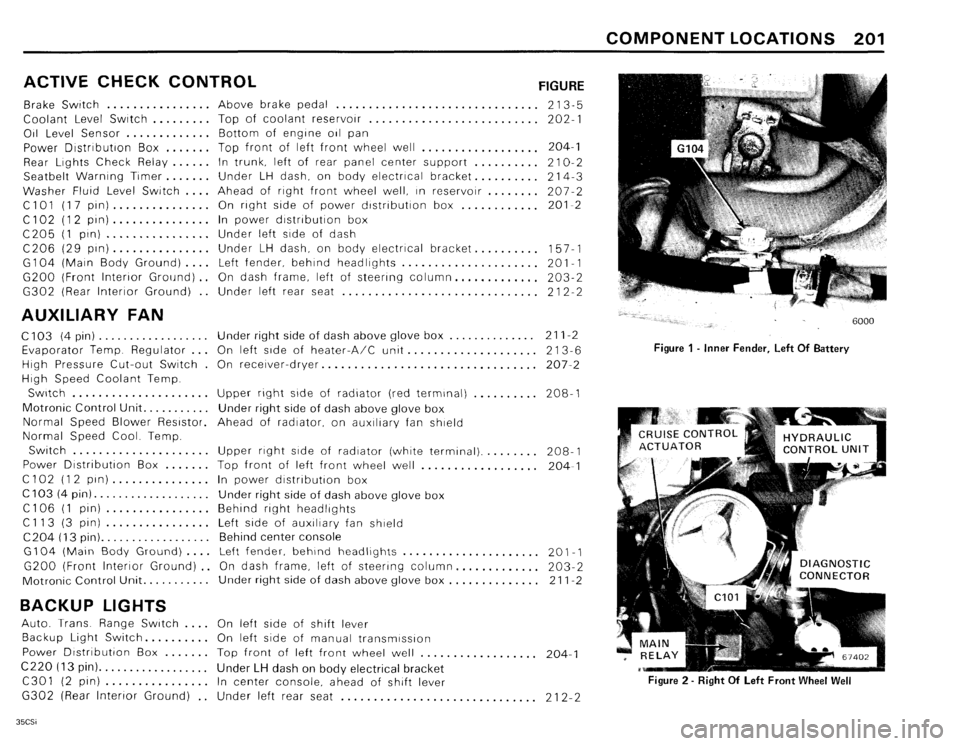 BMW 635csi 1985 E24 Electrical Troubleshooting Manual 