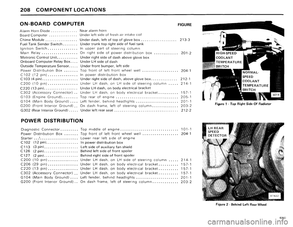 BMW 635csi 1985 E24 Electrical Troubleshooting Manual 