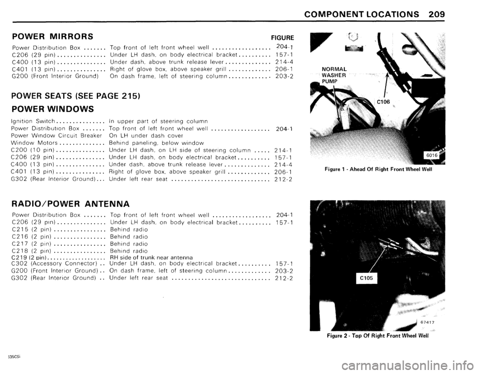 BMW 635csi 1985 E24 Electrical Troubleshooting Manual 