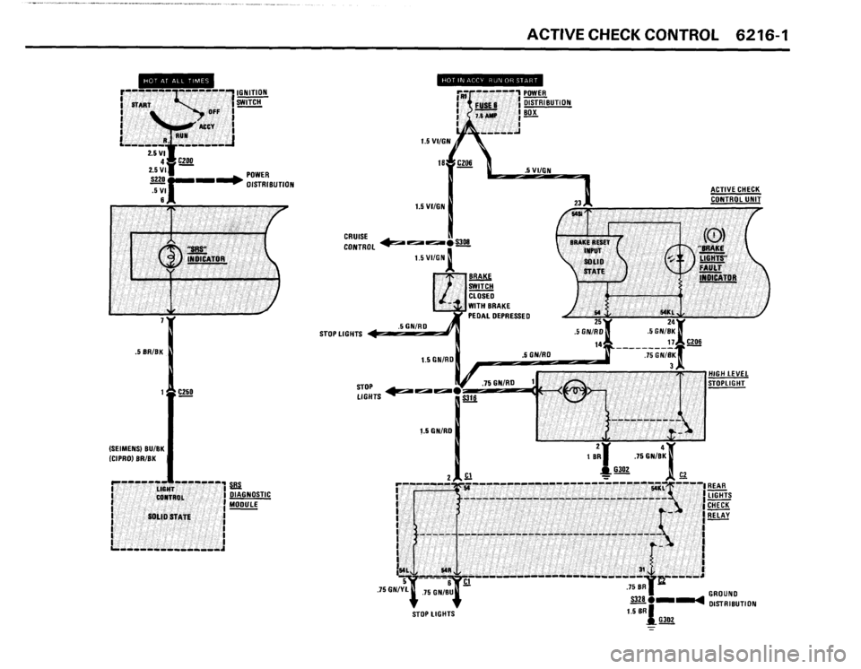 BMW 635csi 1988 E24 Electrical Troubleshooting Manual 