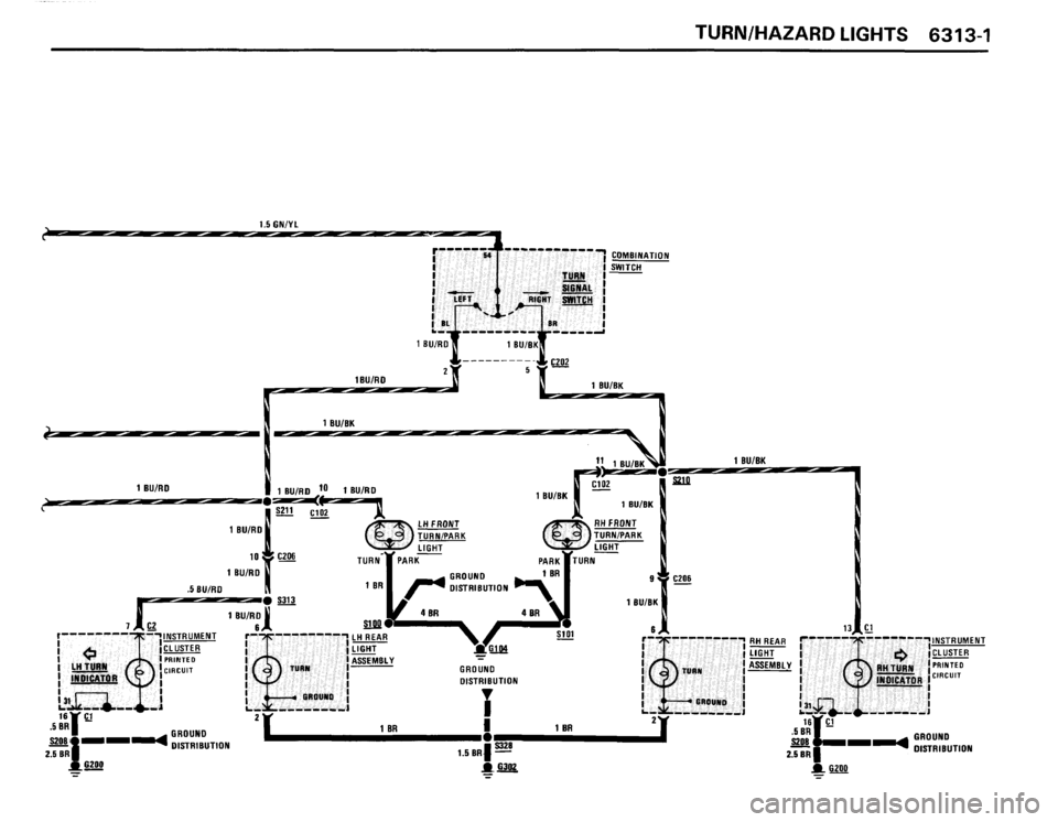 BMW 635csi 1988 E24 Electrical Troubleshooting Manual 