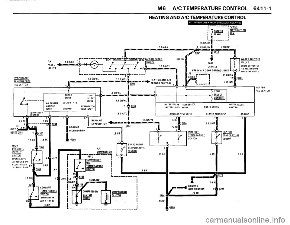 BMW 635csi 1988 E24 Electrical Troubleshooting Manual 