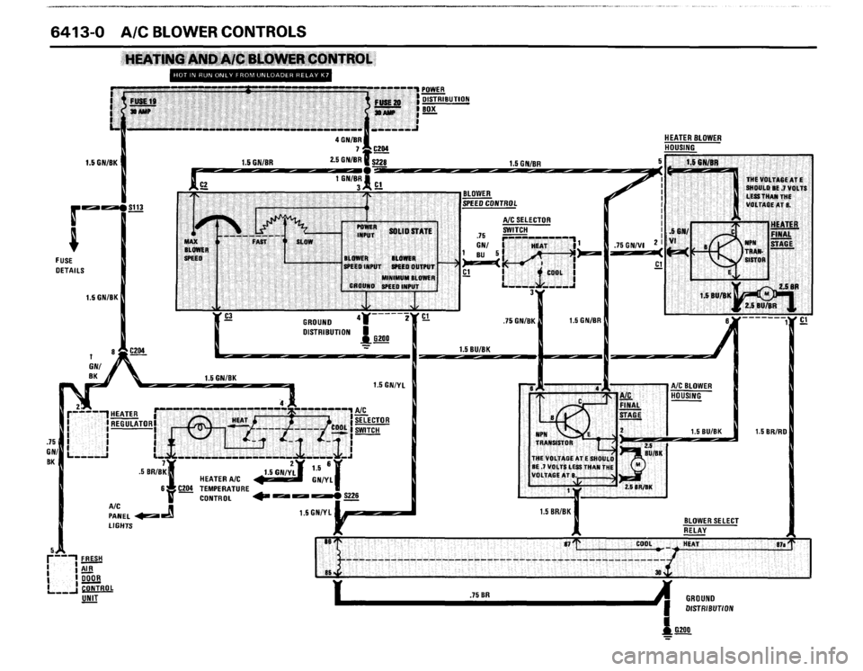 BMW 635csi 1988 E24 Electrical Troubleshooting Manual 