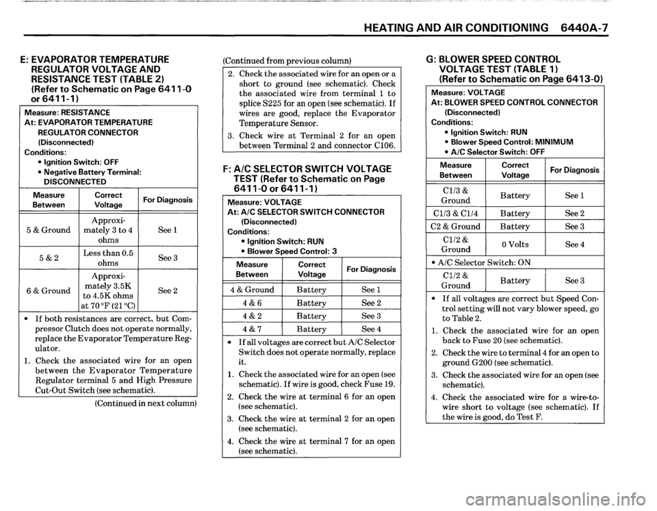 BMW 635csi 1988 E24 Electrical Troubleshooting Manual 