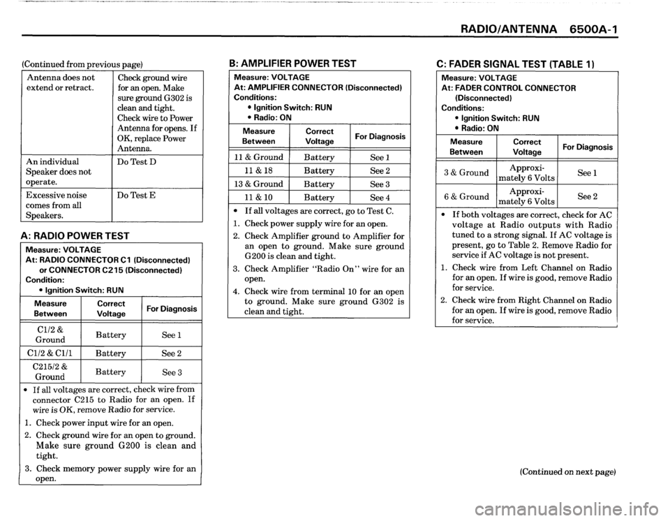 BMW 635csi 1988 E24 Electrical Troubleshooting Manual 