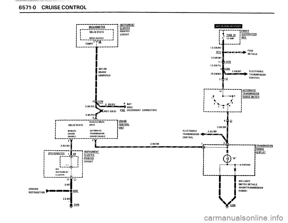 BMW 635csi 1988 E24 Electrical Troubleshooting Manual 