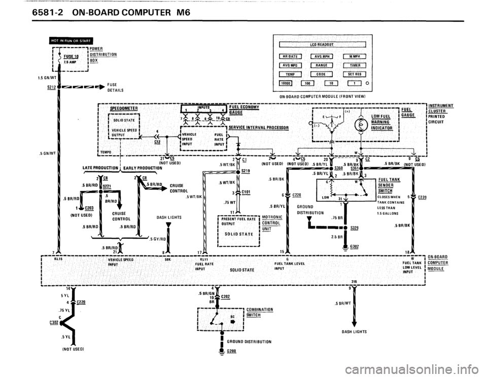 BMW 635csi 1988 E24 Electrical Troubleshooting Manual 