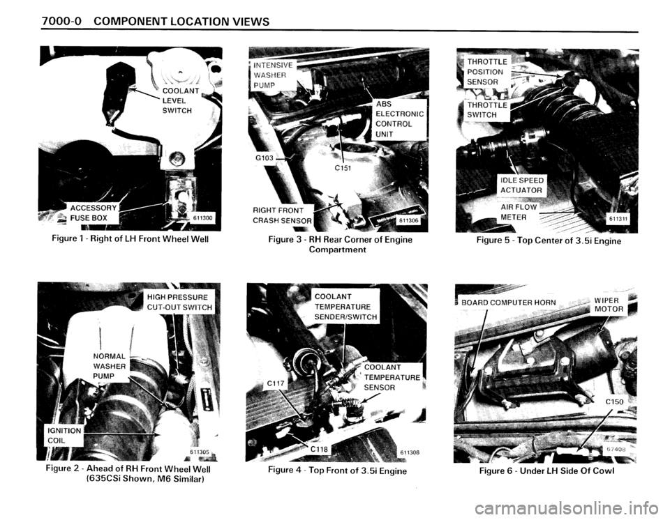 BMW 635csi 1988 E24 Electrical Troubleshooting Manual 