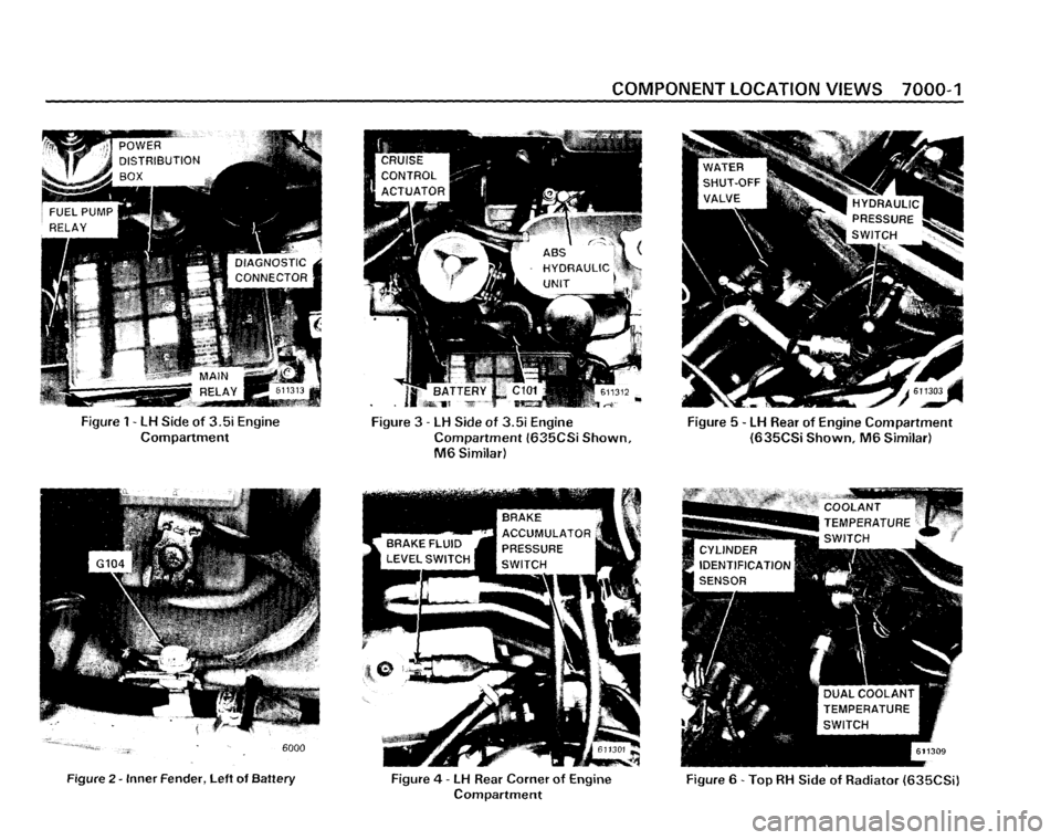 BMW 635csi 1988 E24 Electrical Troubleshooting Manual 