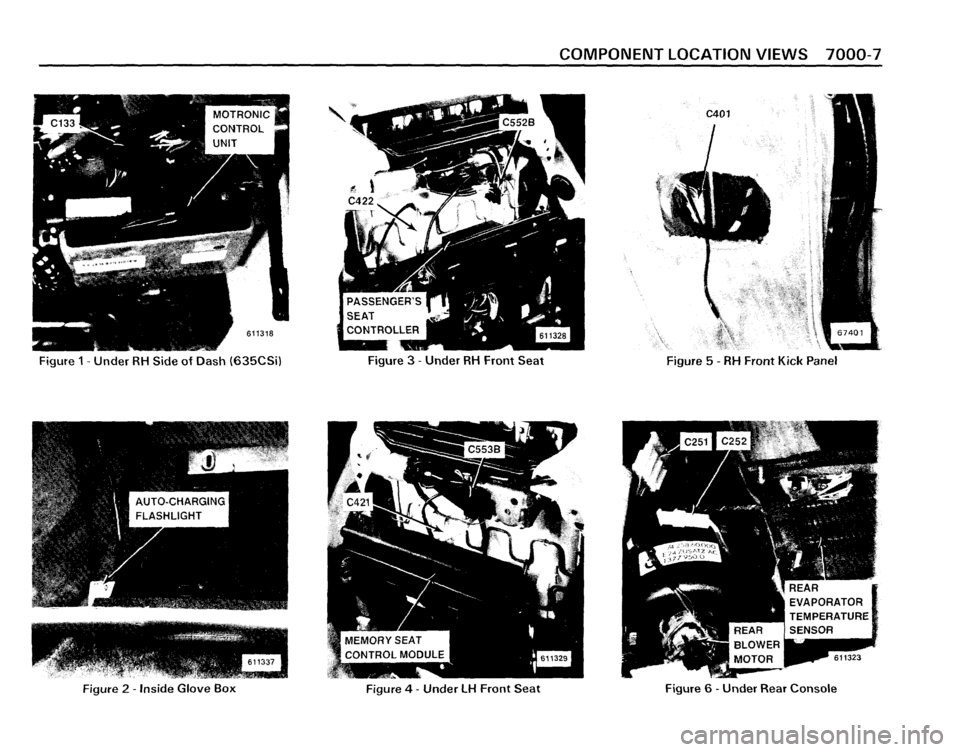 BMW 635csi 1988 E24 Electrical Troubleshooting Manual 