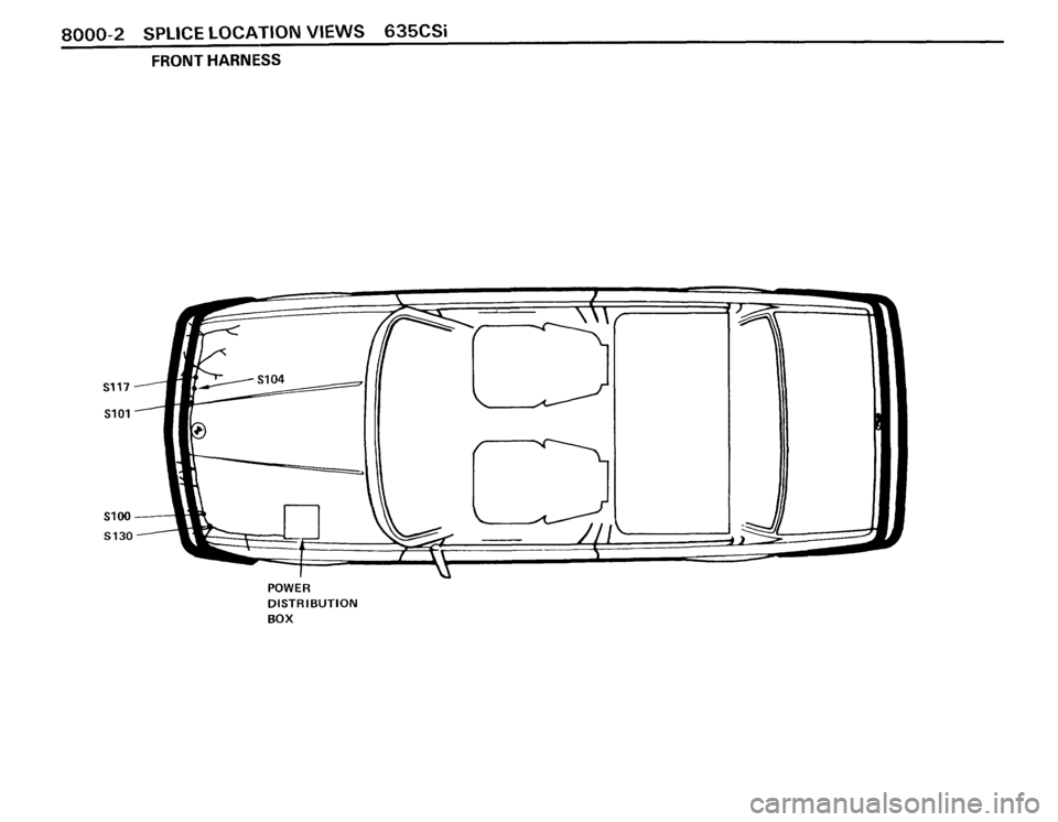 BMW 635csi 1988 E24 Electrical Troubleshooting Manual 