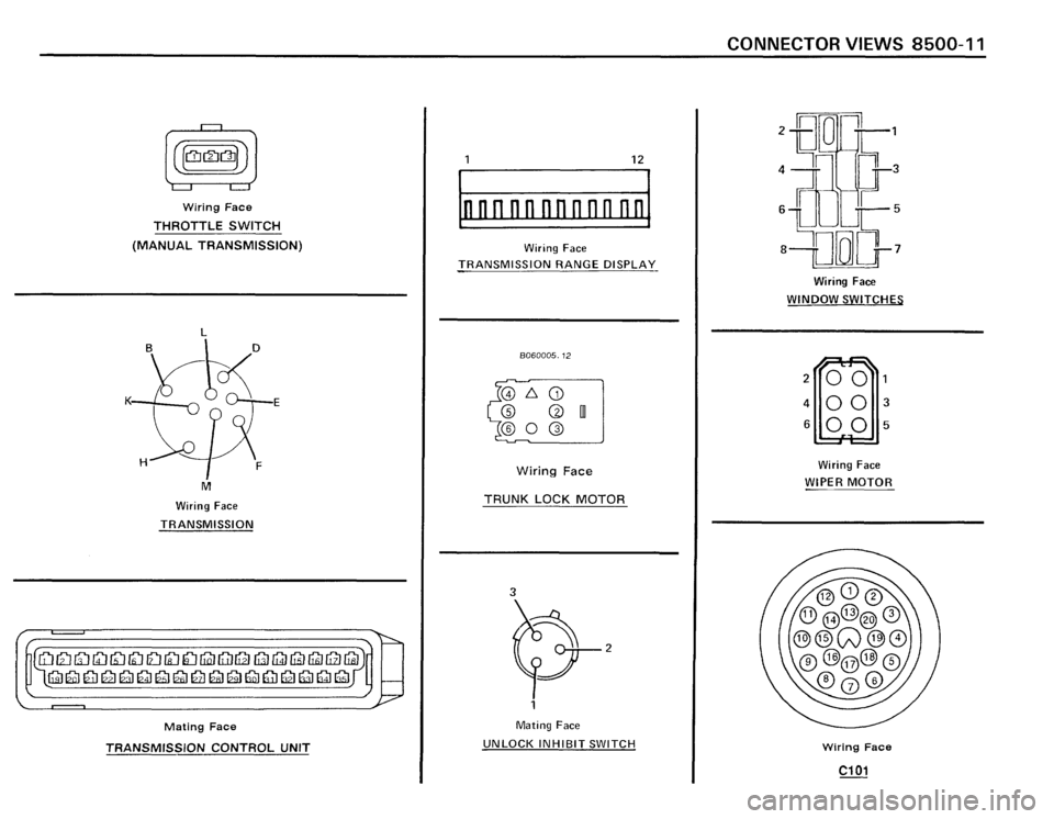 BMW 635csi 1988 E24 Electrical Troubleshooting Manual 