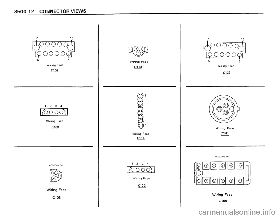 BMW 635csi 1988 E24 Electrical Troubleshooting Manual 