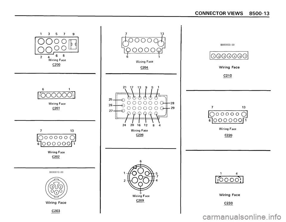 BMW 635csi 1988 E24 Electrical Troubleshooting Manual 