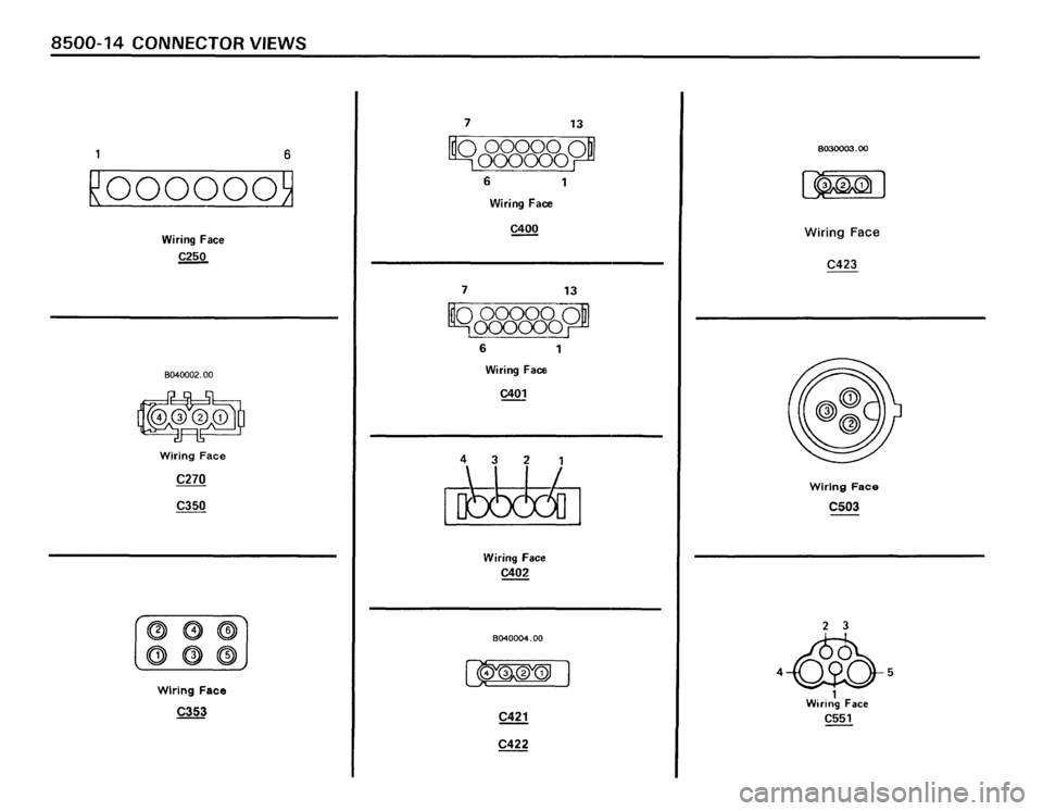 BMW 635csi 1988 E24 Electrical Troubleshooting Manual 
