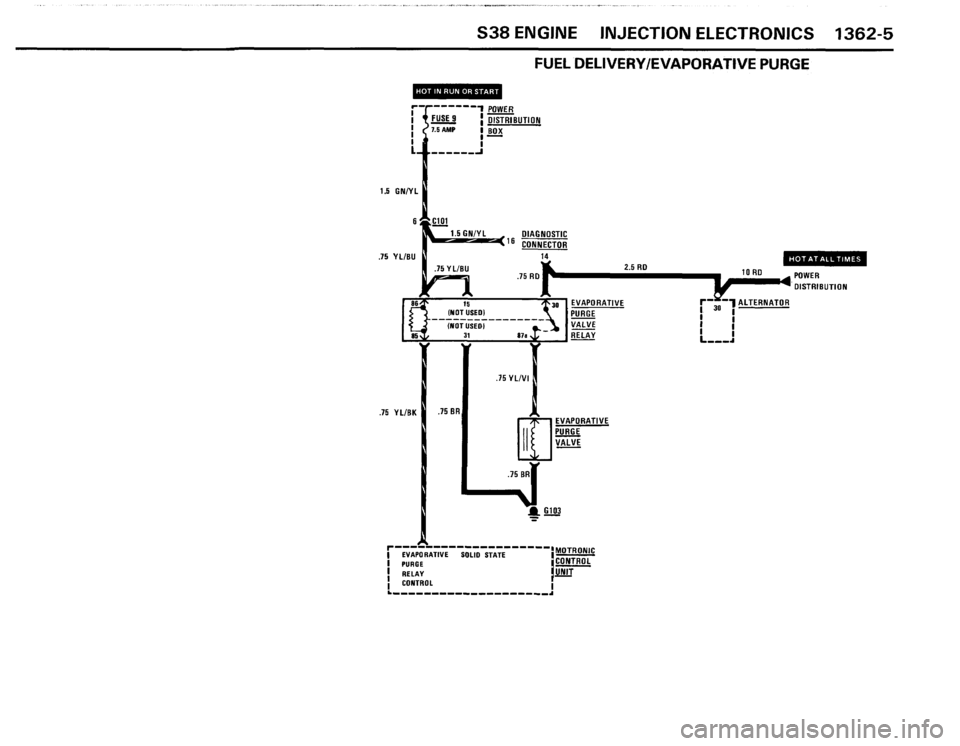 BMW 635csi 1988 E24 Electrical Troubleshooting Manual 