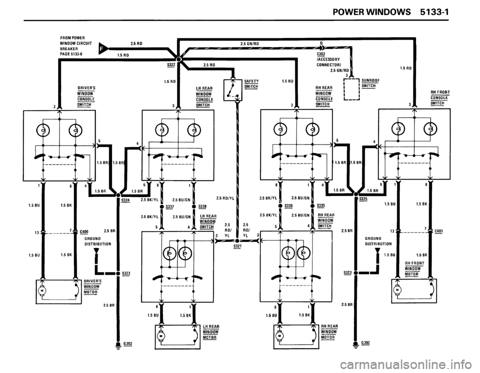 BMW 635csi 1988 E24 Electrical Troubleshooting Manual 