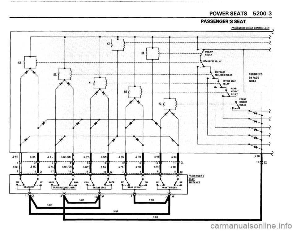 BMW 635csi 1988 E24 Electrical Troubleshooting Manual 