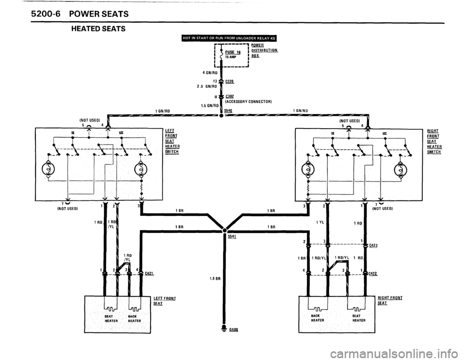 BMW 635csi 1988 E24 Electrical Troubleshooting Manual 