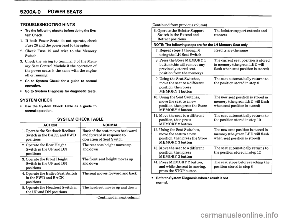 BMW 635csi 1988 E24 Electrical Troubleshooting Manual 