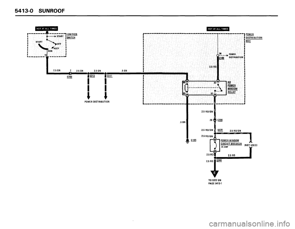 BMW 635csi 1988 E24 Electrical Troubleshooting Manual 
