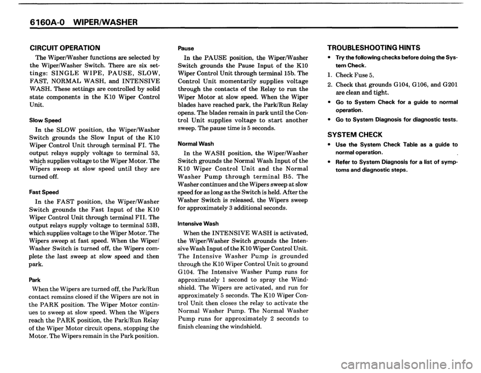 BMW 635csi 1988 E24 Electrical Troubleshooting Manual 