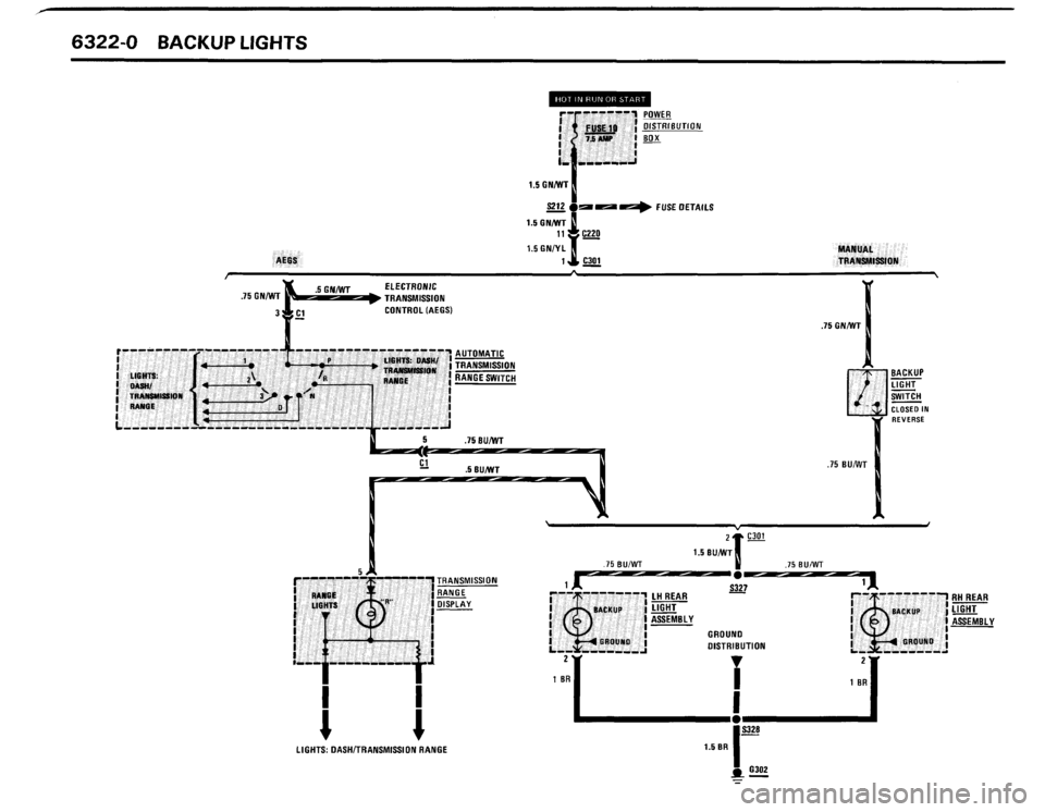 BMW 635csi 1989 E24 Electrical Troubleshooting Manual 