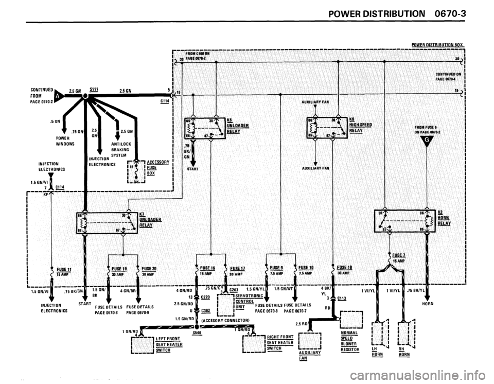 BMW 635csi 1989 E24 Electrical Troubleshooting Manual 