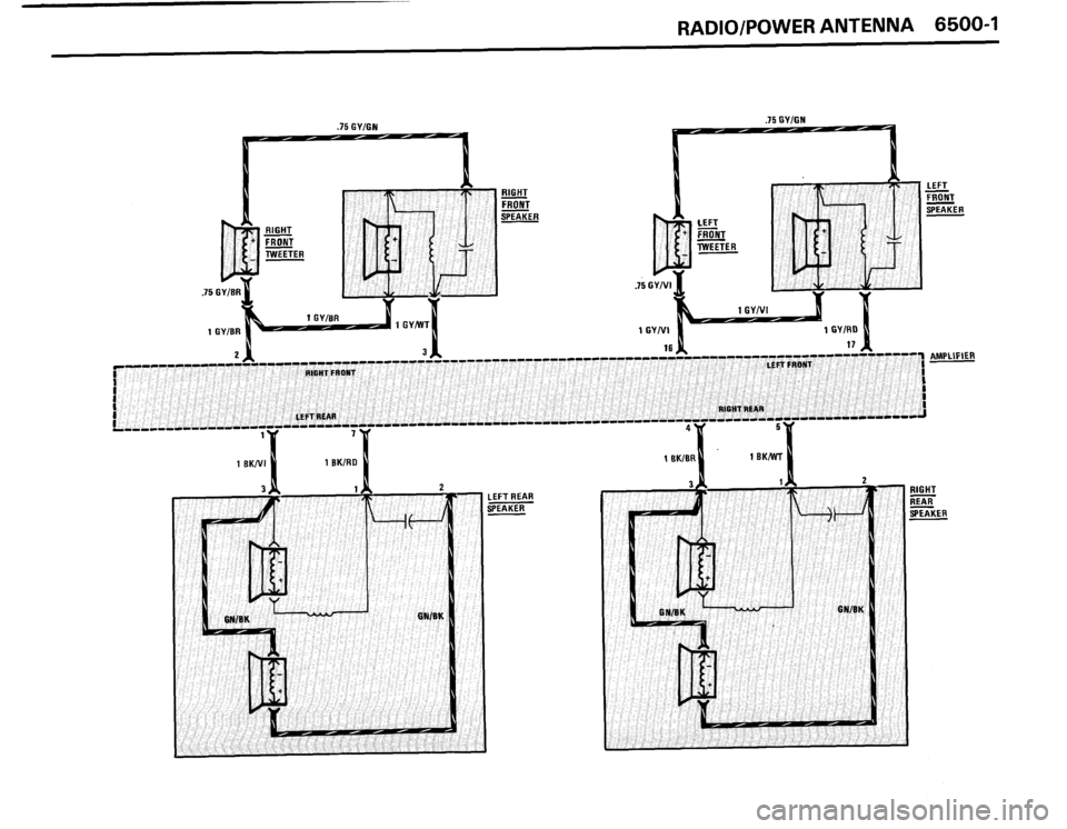 BMW 635csi 1989 E24 Electrical Troubleshooting Manual 