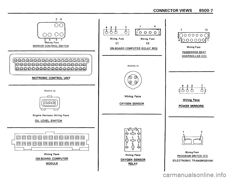 BMW 635csi 1989 E24 Electrical Troubleshooting Manual 