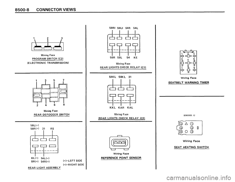 BMW 635csi 1989 E24 Electrical Troubleshooting Manual 