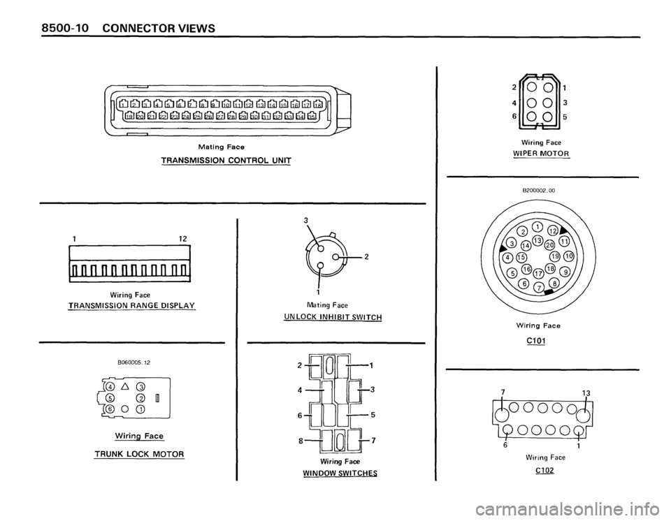 BMW 635csi 1989 E24 Electrical Troubleshooting Manual 