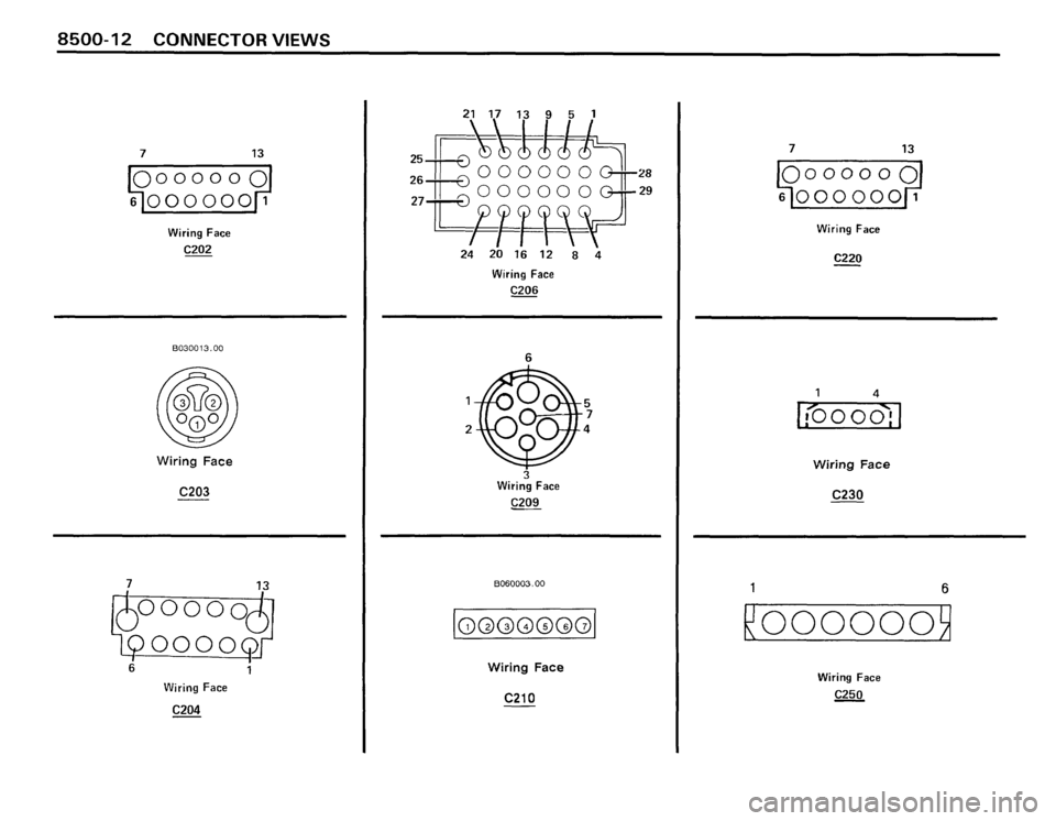 BMW 635csi 1989 E24 Electrical Troubleshooting Manual 