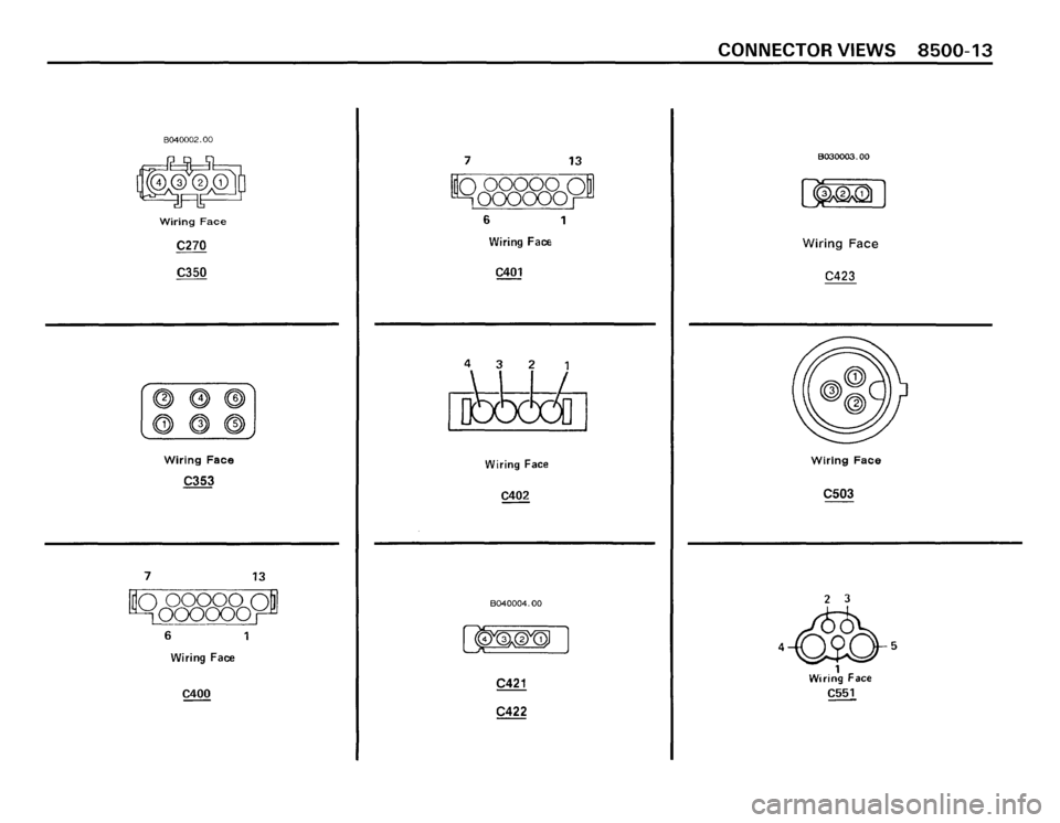 BMW 635csi 1989 E24 Electrical Troubleshooting Manual 