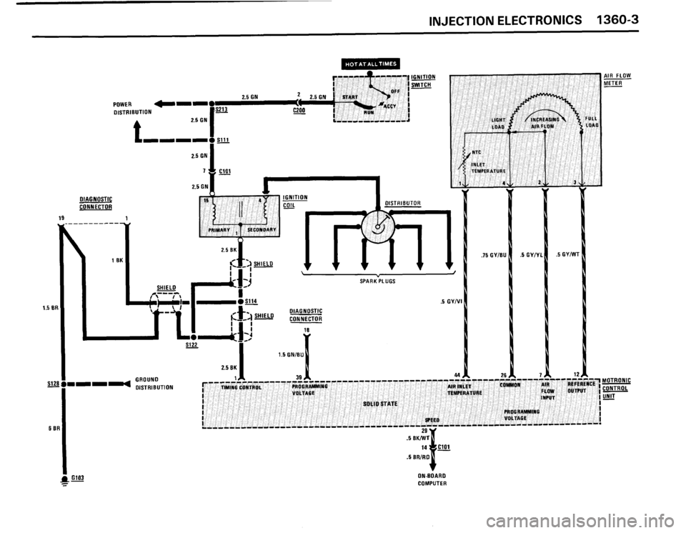BMW 635csi 1989 E24 Electrical Troubleshooting Manual 