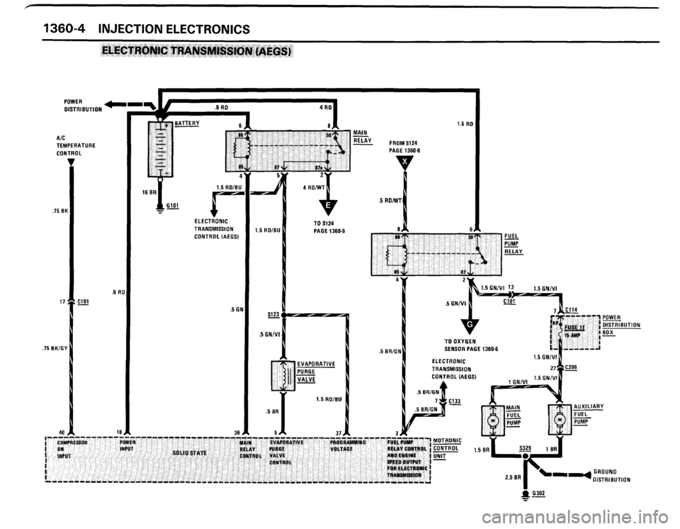BMW 635csi 1989 E24 Electrical Troubleshooting Manual 