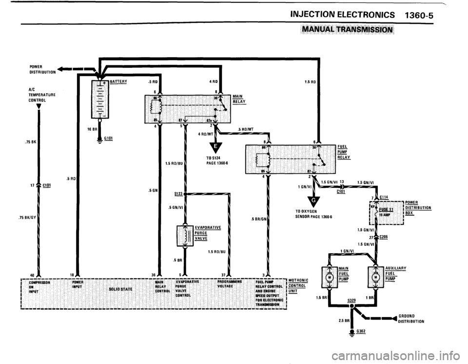 BMW 635csi 1989 E24 Electrical Troubleshooting Manual 