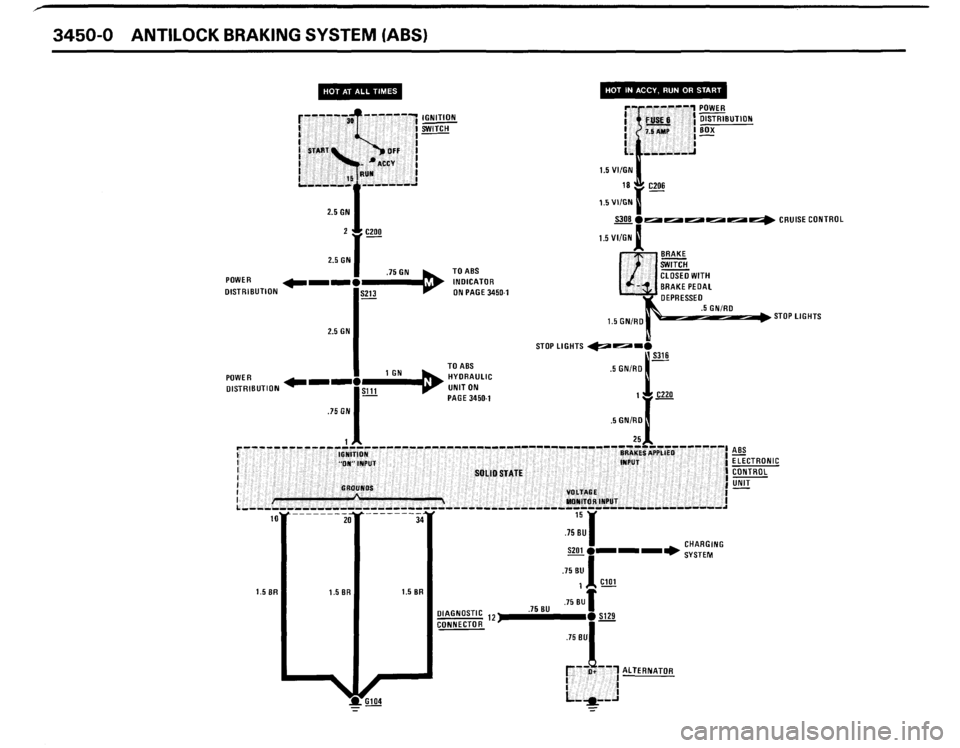 BMW 635csi 1989 E24 Electrical Troubleshooting Manual 