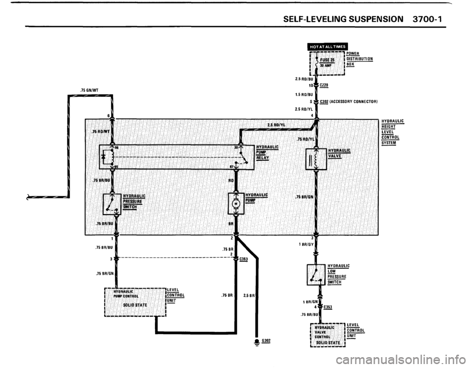 BMW 635csi 1989 E24 Electrical Troubleshooting Manual 
