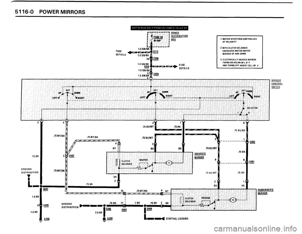 BMW 635csi 1989 E24 Electrical Troubleshooting Manual 