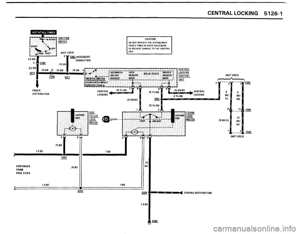 BMW 635csi 1989 E24 Electrical Troubleshooting Manual 