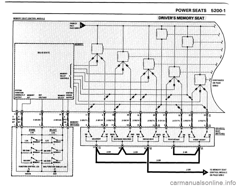 BMW 635csi 1989 E24 Electrical Troubleshooting Manual 