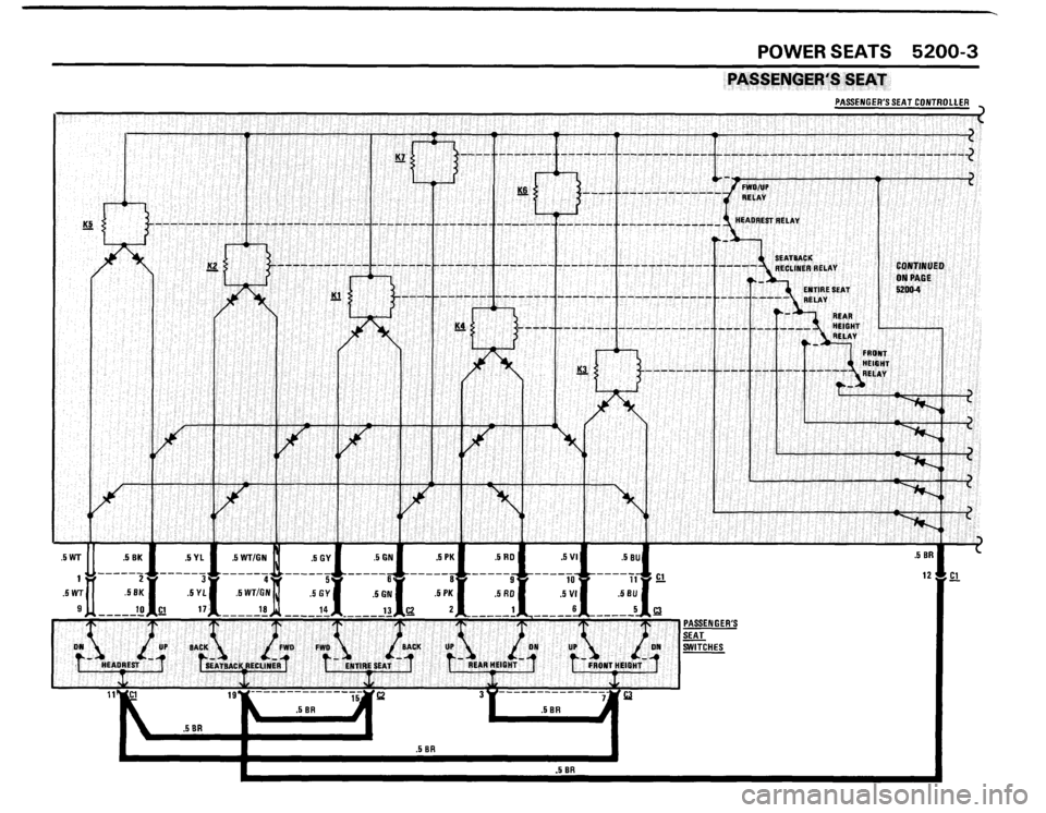 BMW 635csi 1989 E24 Electrical Troubleshooting Manual 